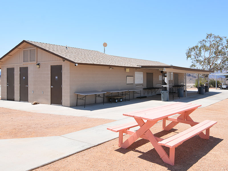 clubhouse entrance side